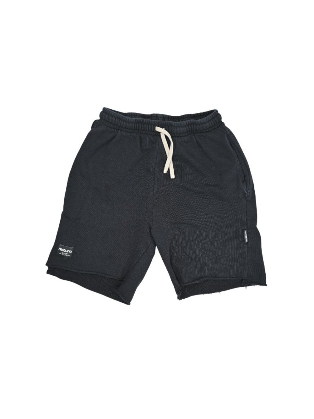 Nununu Unbalanced Shorts in Black